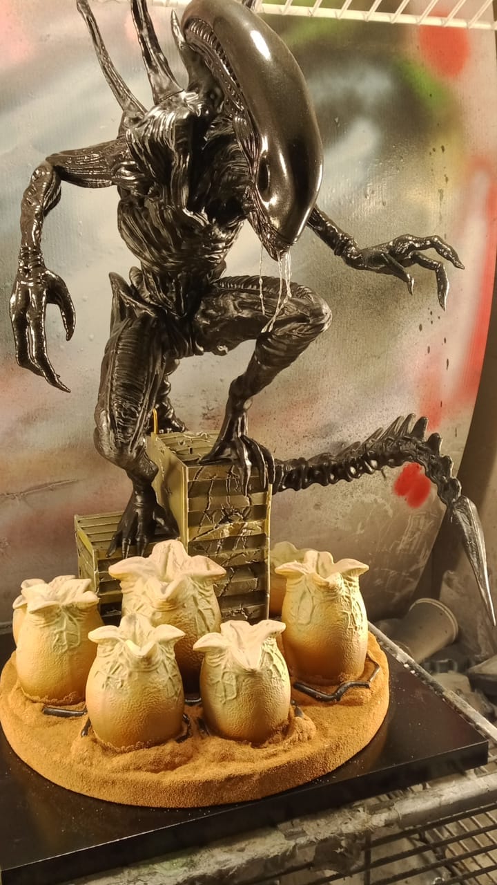 Personnage 3D Alien créé par ALEX3D