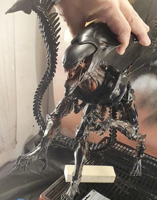 Ma création, personnage d&rsquo;Alien en impression 3D