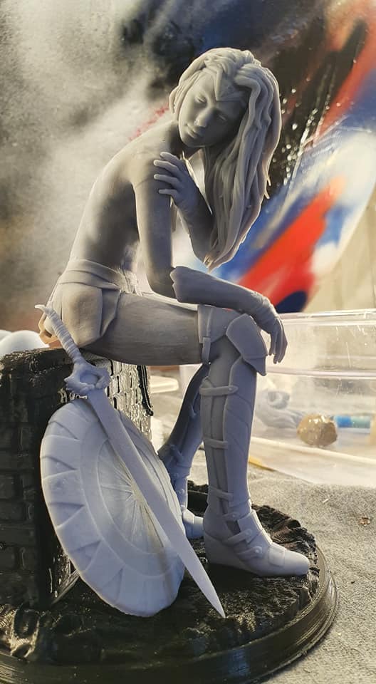 fille wonder-4 créé par ALEX3D